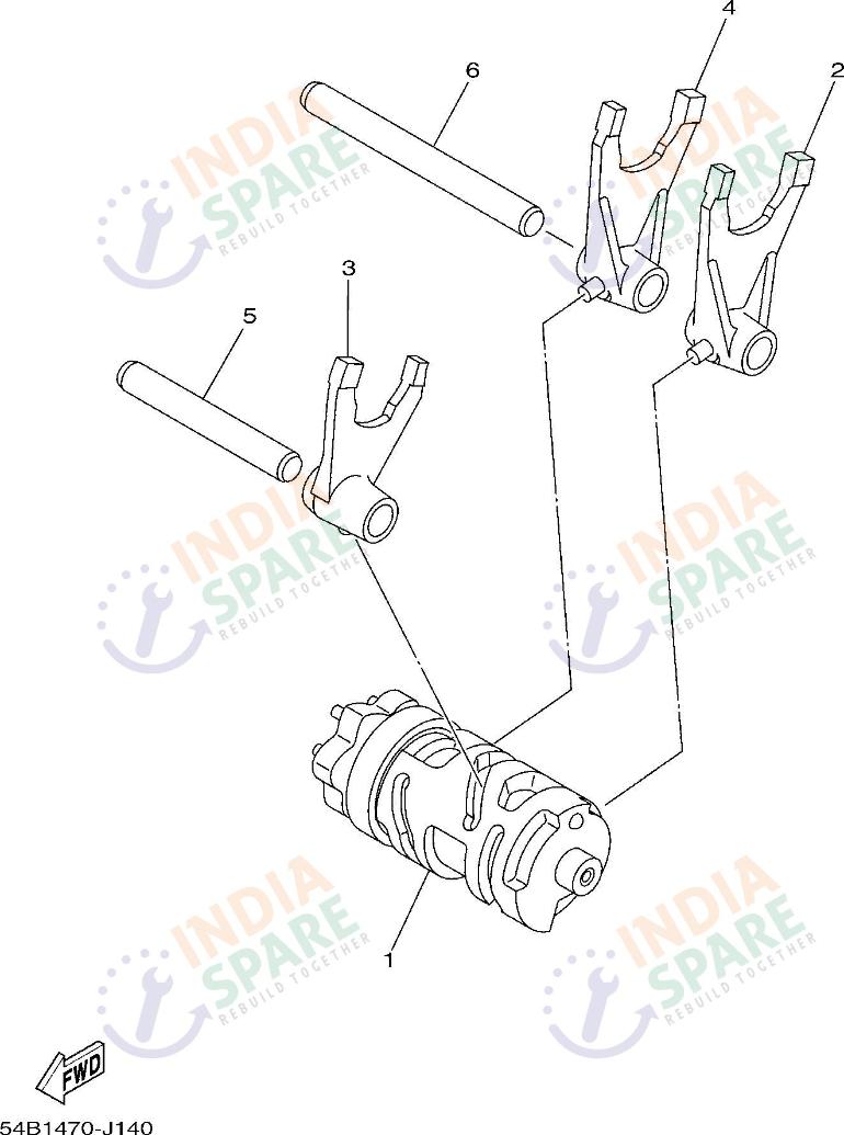 SHIFT CAM FORK